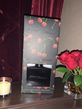 Betsey Johnson Black Cherry Scented Reed Diffuser - 100ml